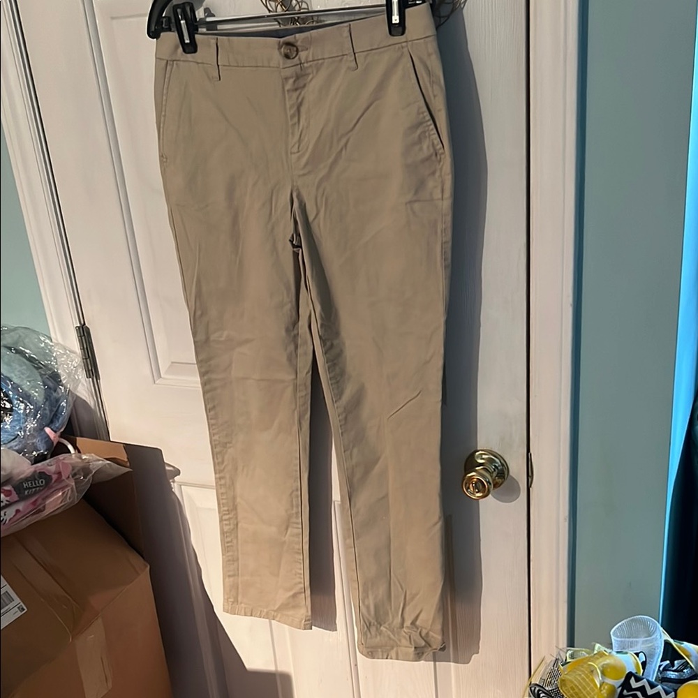 Tommy Hilfiger Tan  ankle length 👖, size 8, EUC.